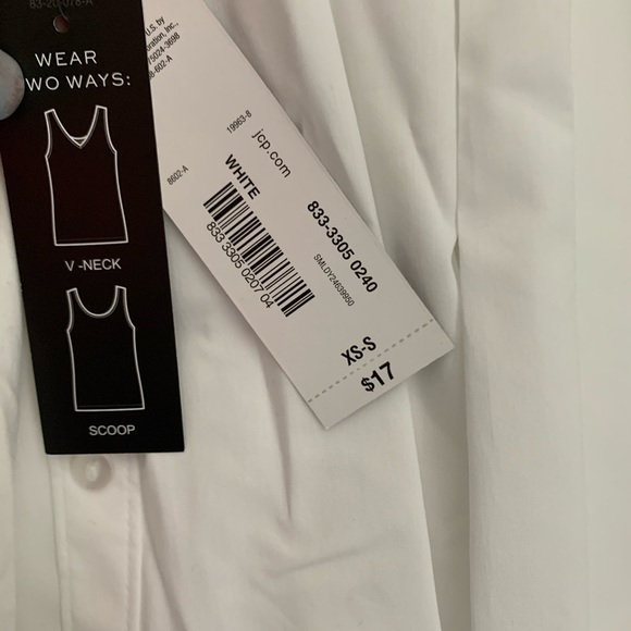 Worthington Button Down Blouse and Tank Top - Picture 5 of 5